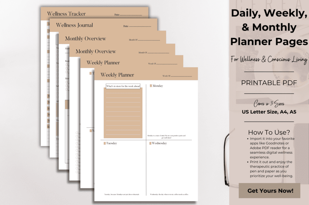 Printable Planner Bundle - 1