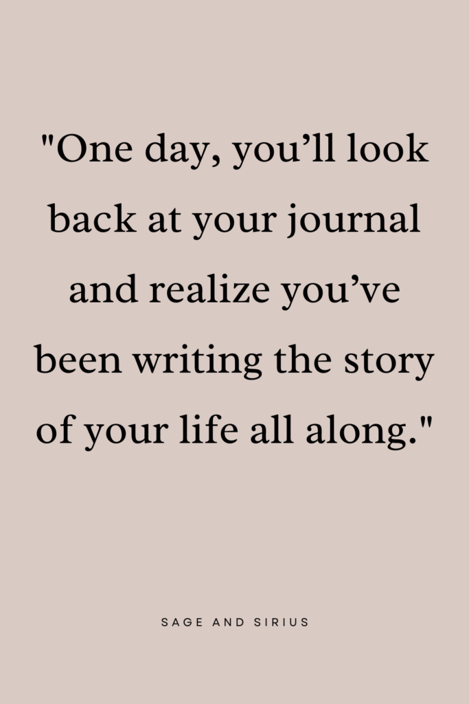 This image has a quote about how journaling turns fleeting moments into lasting memories, emphasizing the benefits of keeping a journal for remembering important life events.