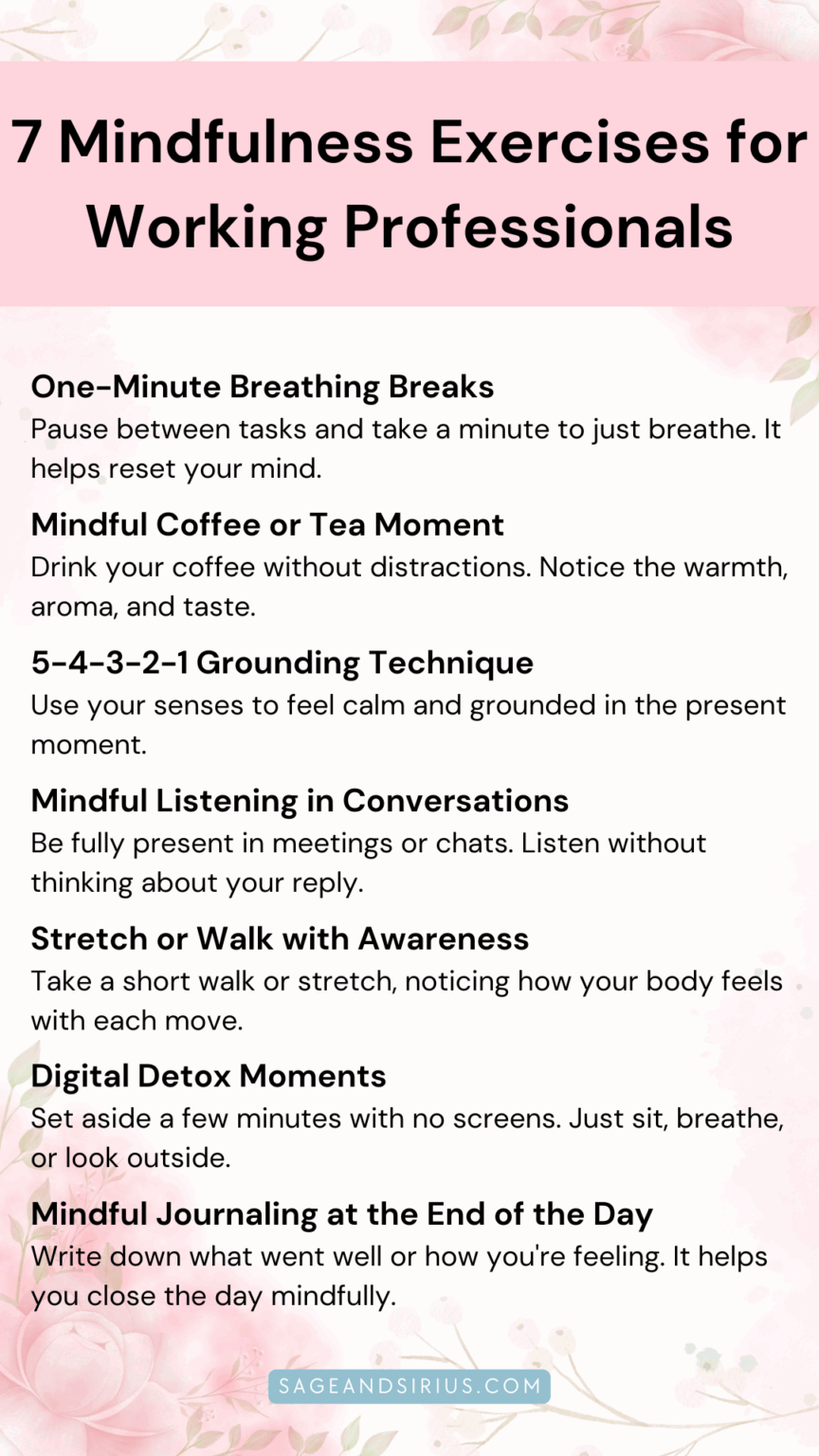 5 Simple Steps to Create a Mindful Morning Routine for Working ...